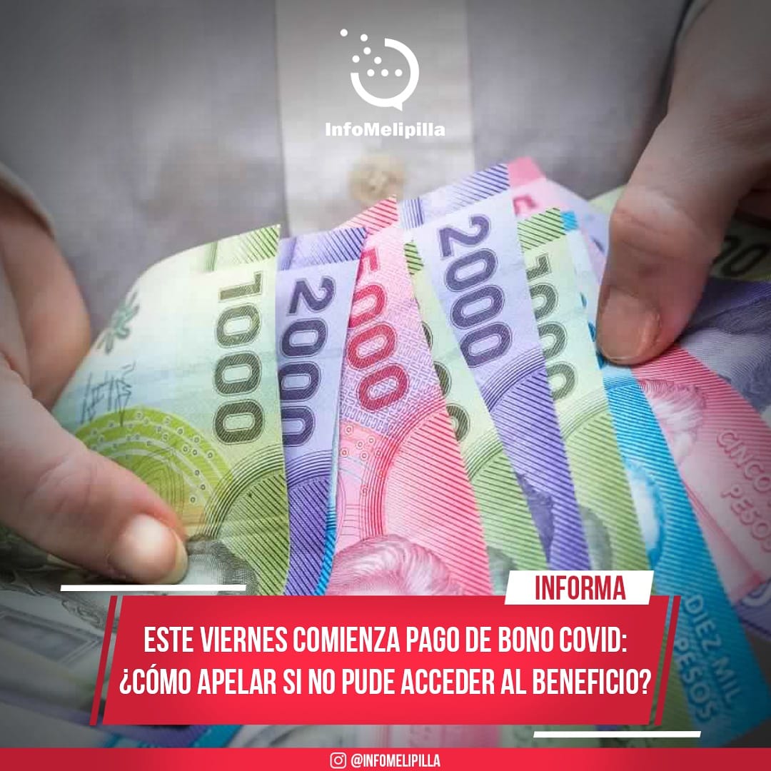 Este viernes se da inicio al pago del bono COVID