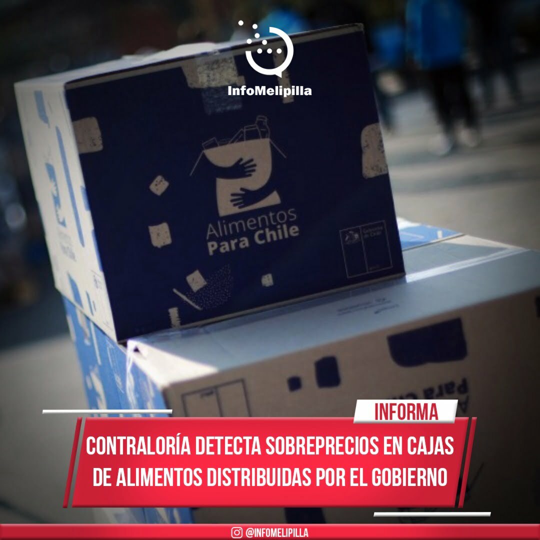 Contraloría detecta sobreprecios en cajas de alimentos distribuidas por el Gobierno