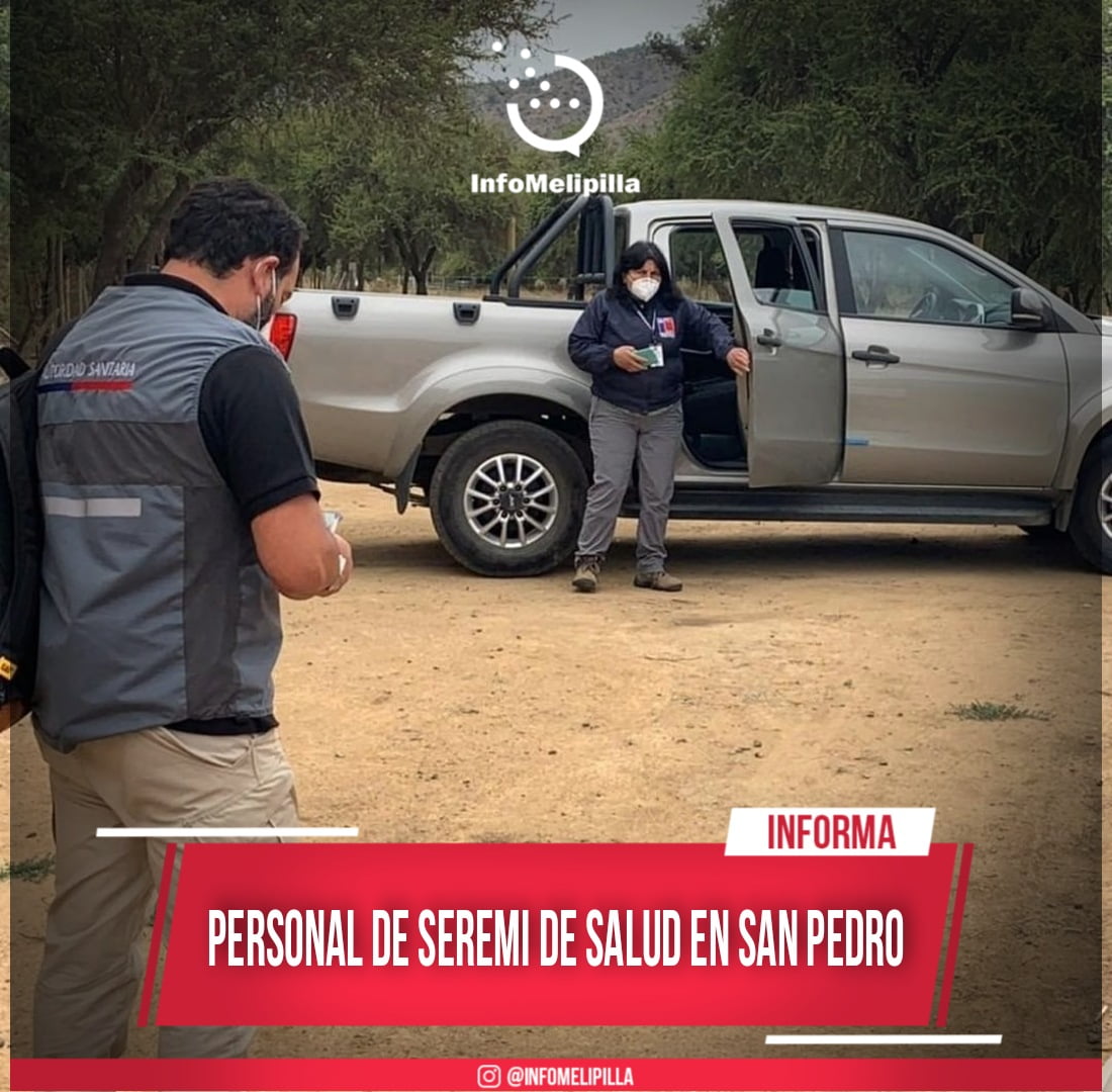 Personal de la Seremi de Salud visito San Pedro