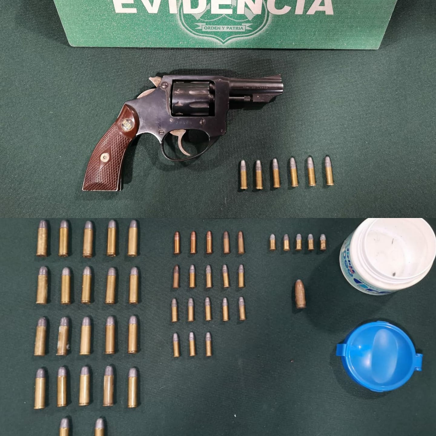 Carabineros detiene a sujeto que atacó con disparo a vehículo en la vía pública