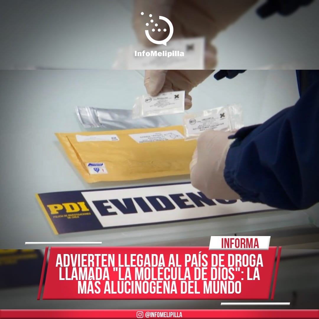 Advierten llegada al país de droga llamada "la molécula de Dios": La más alucinógena del mundo