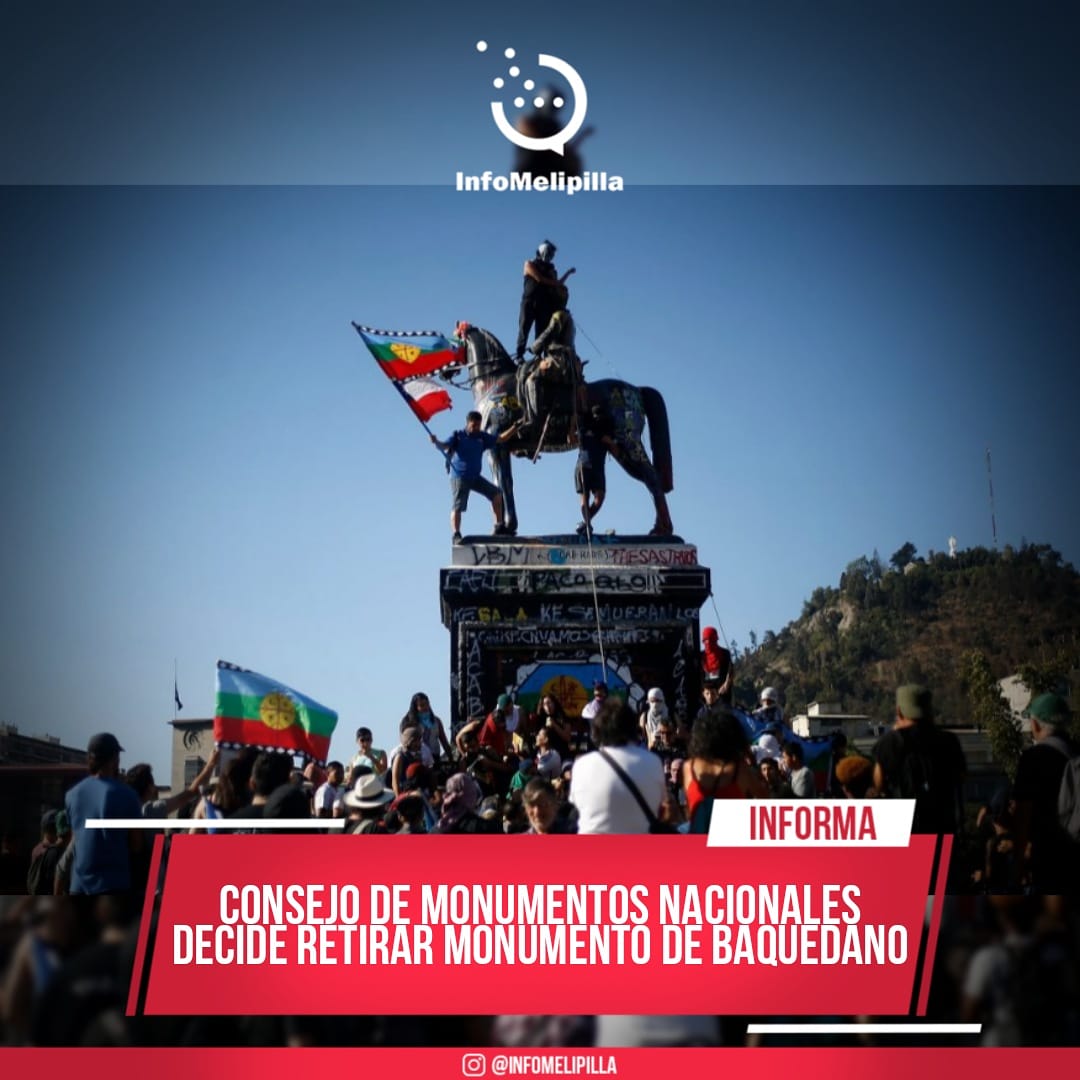 Consejo de Monumentos Nacionales decide retirar monumento de Baquedano