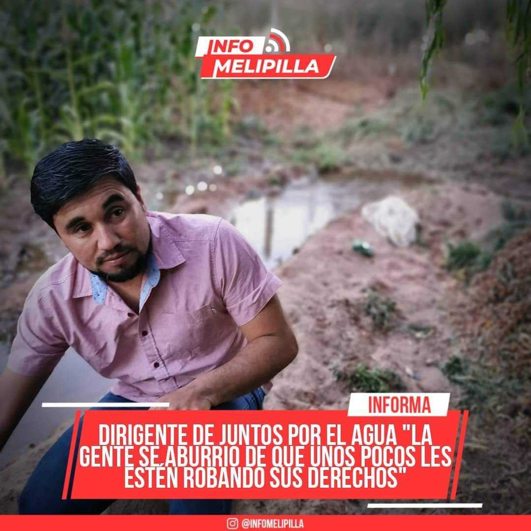 ➡️Pedro Ulloa - Dirigente de juntos por el agua