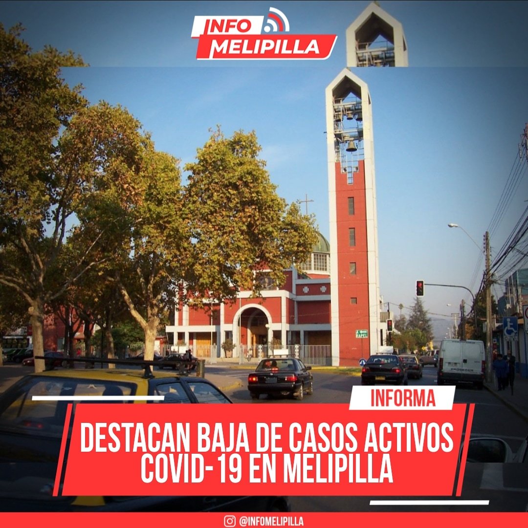 Destacan baja de casos activos Covid-19 en Melipilla