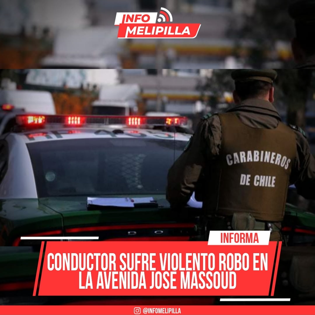 Conductor sufre violento robo en la avenida José Massoud