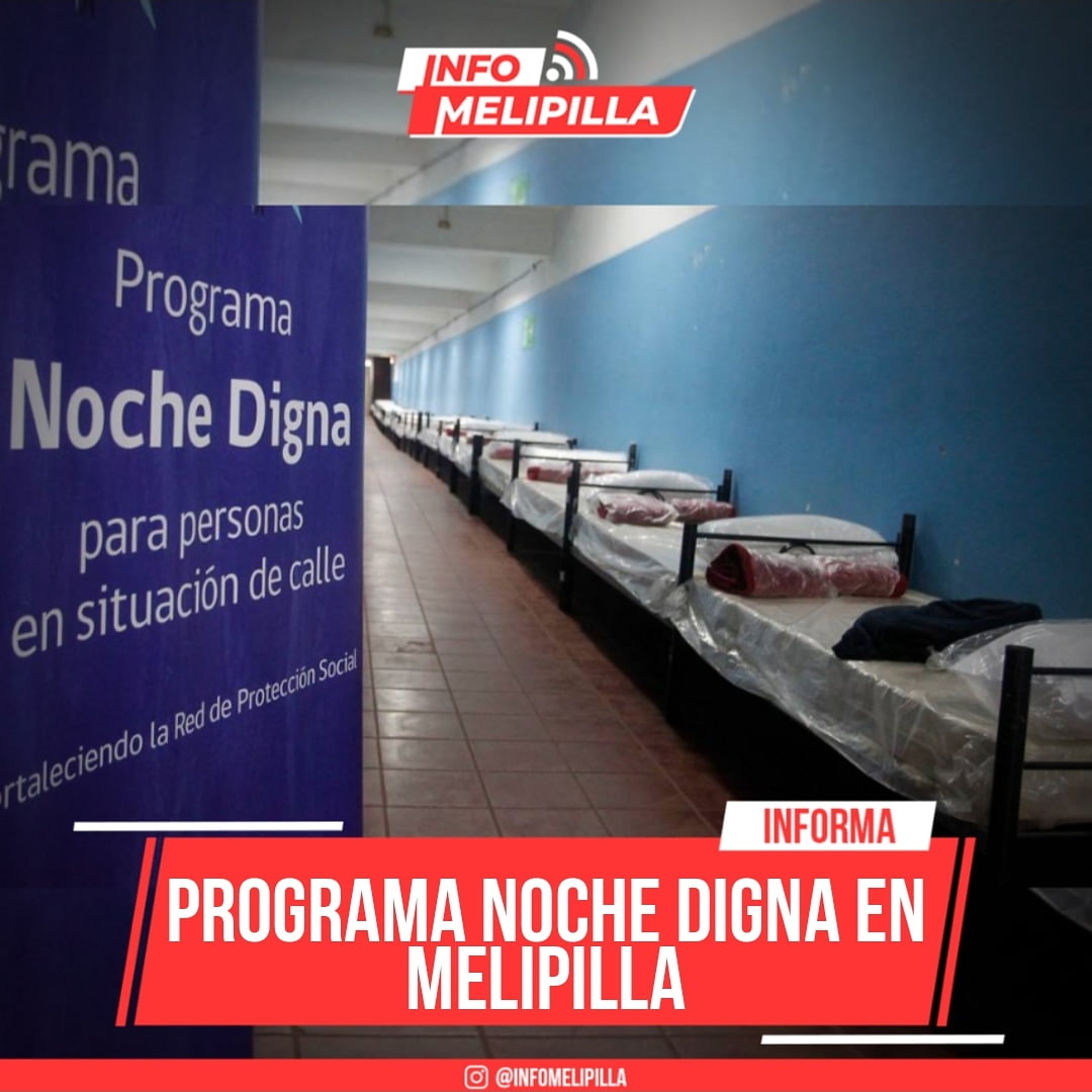 Programa noche digna en Melipilla