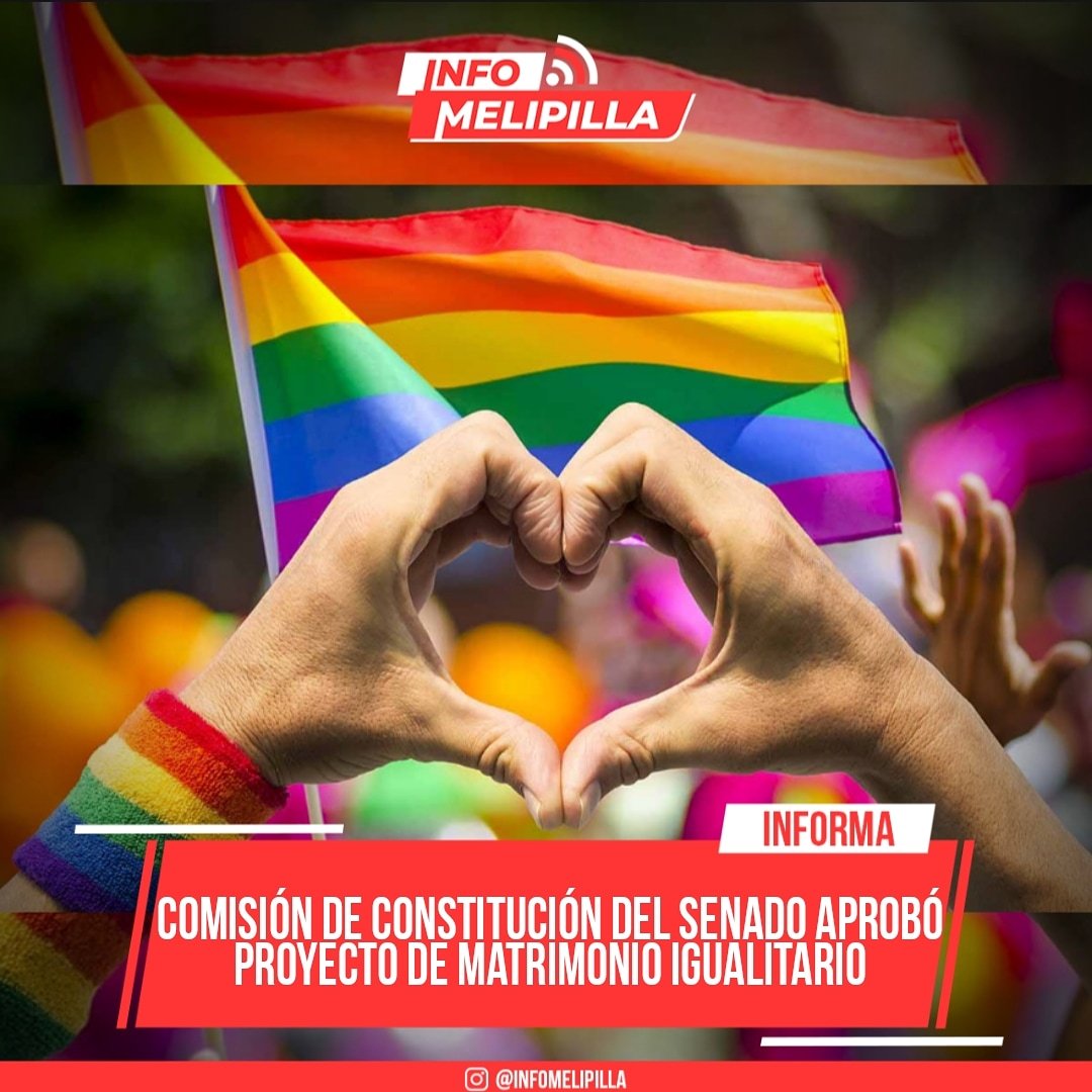 Comisión de Constitución del Senado aprobó proyecto de matrimonio igualitario