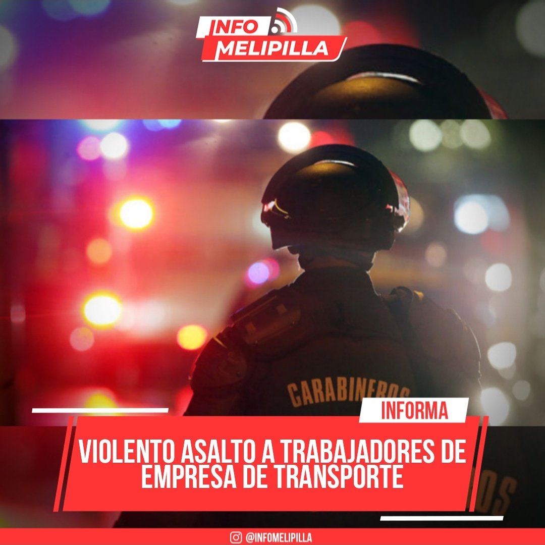 Violento asalto a trabajadores de empresa de transporte
