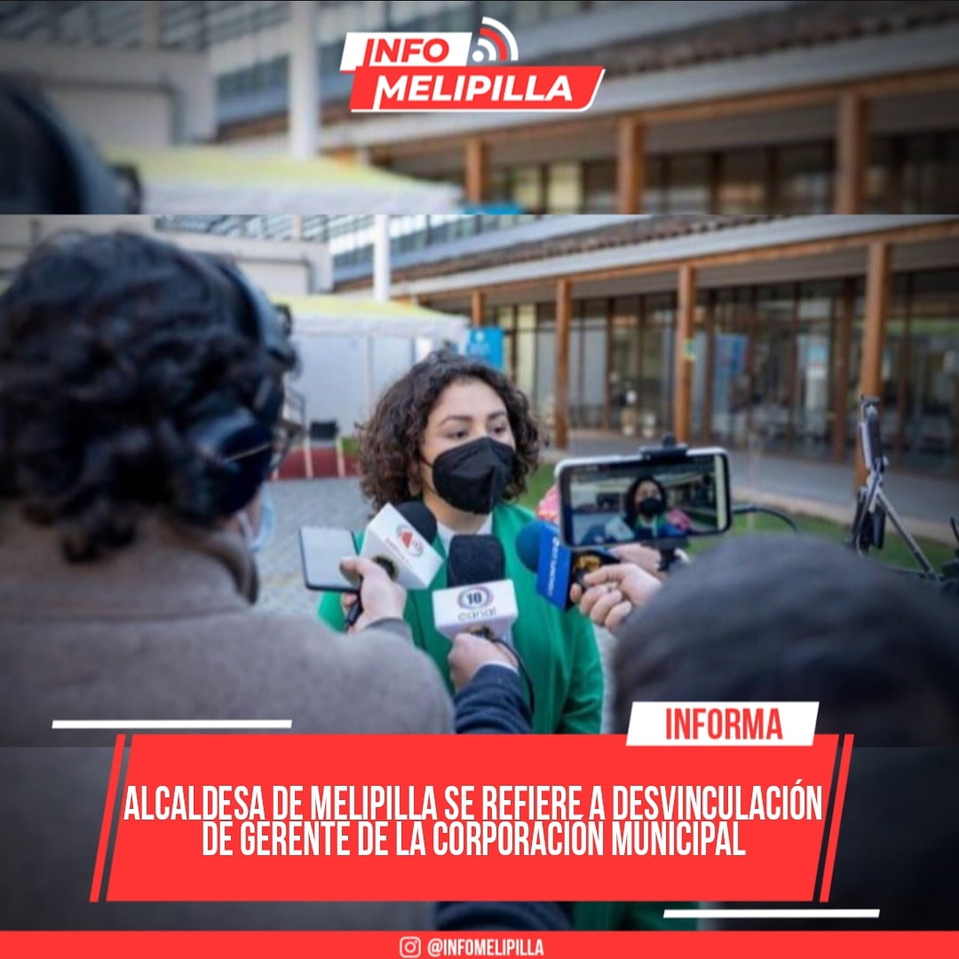 Alcaldesa de Melipilla se refiere a desvinculación de Gerente de la Corporación Municipal