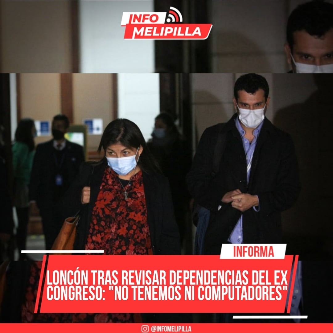 Loncón tras revisar dependencias del ex Congreso: "No tenemos ni computadores"