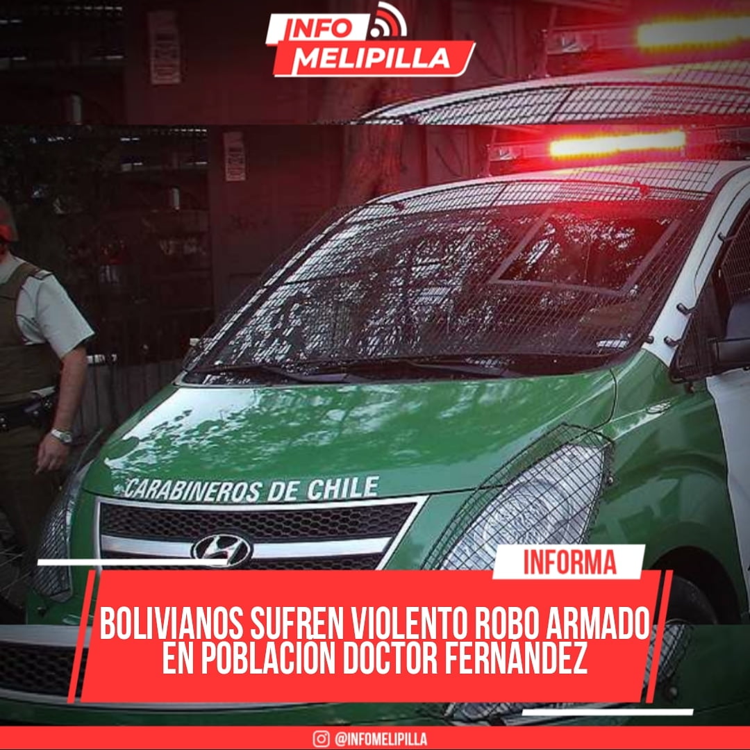 Bolivianos sufren violento robo armado