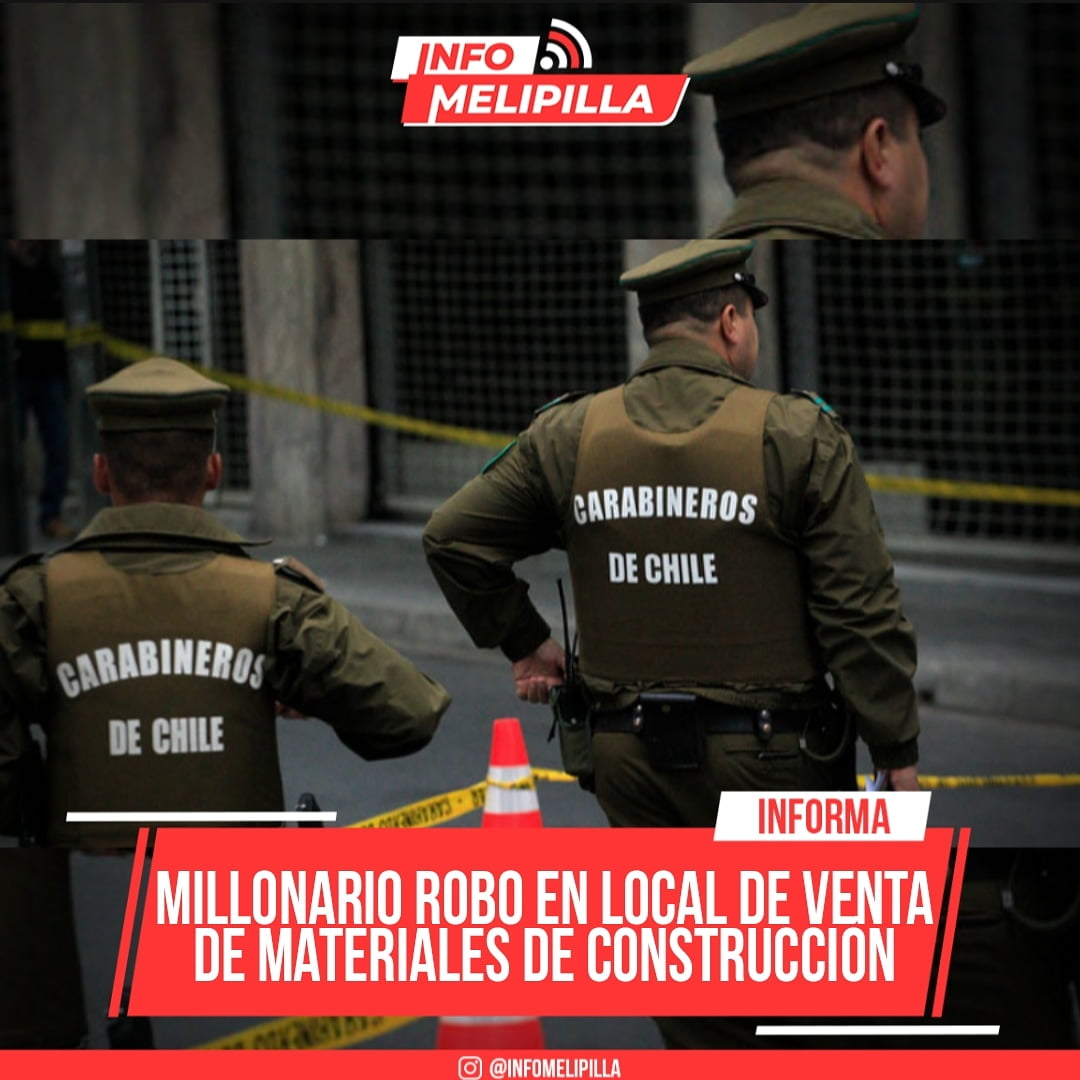 Millonario robo en local de venta de materiales de construcción