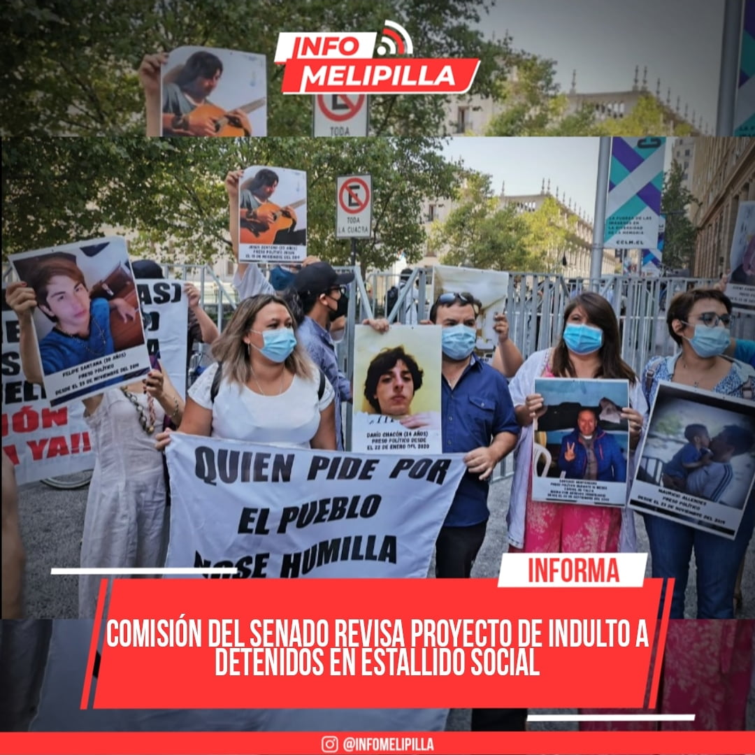 Comisión del Senado revisa proyecto de indulto a detenidos en estallido social
