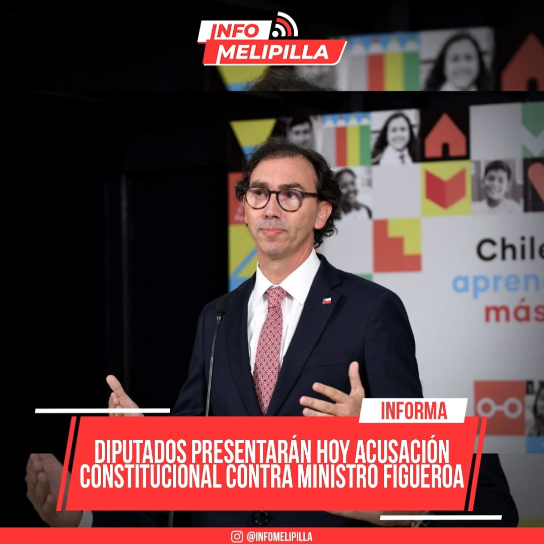 Diputados presentarán hoy acusación constitucional contra ministro Figueroa
