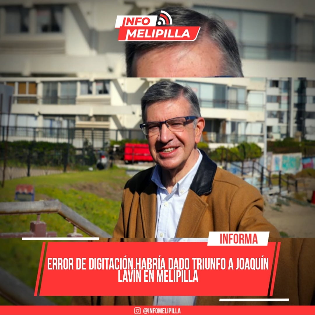 Error de digitación habría dado triunfo a Joaquín Lavín en primarias realizadas en Melipilla