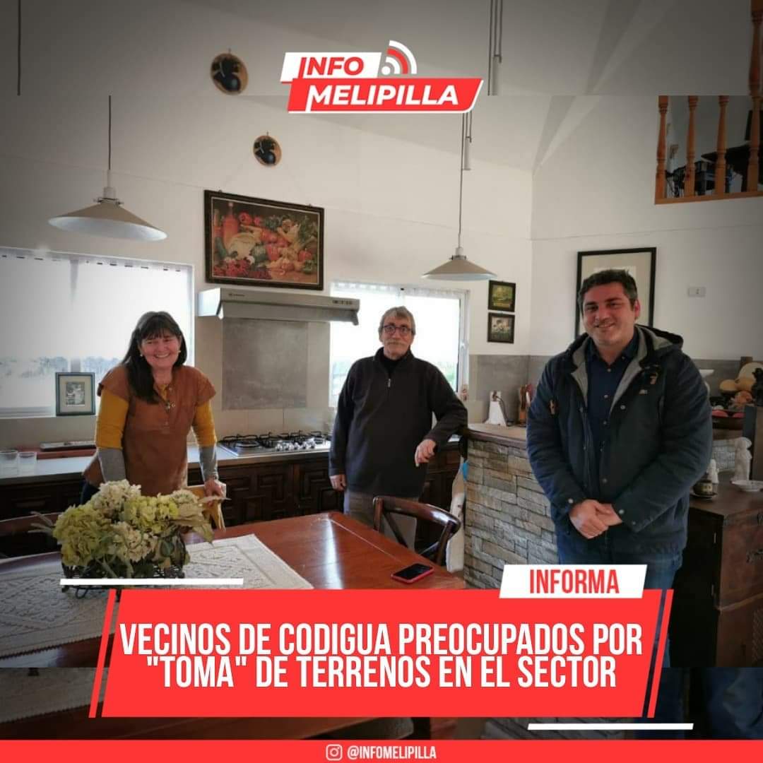 Vecinos de Codigua preocupados por "toma" de terrenos en el sector
