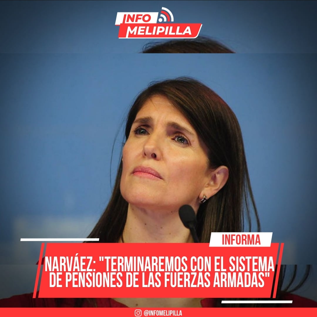Paula Narváez:"Terminaremos con el sistema de pensiones de las Fuerzas armadas"