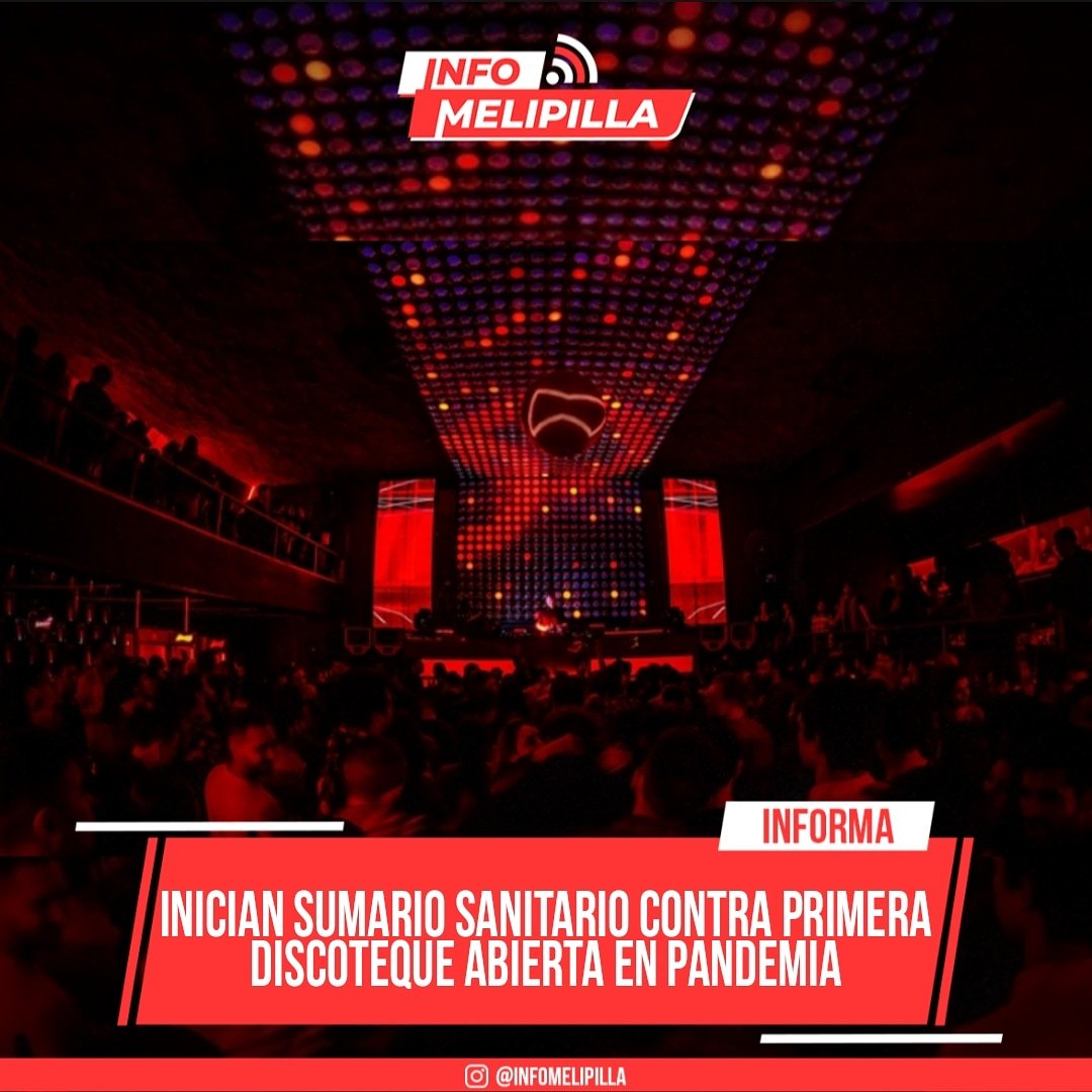 Inician sumario sanitario contra primera discoteque abierta en pandemia por no uso de mascarillas