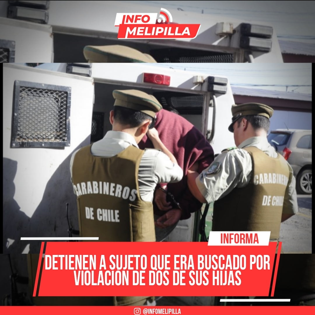 Detienen a sujeto que era buscado por violación de dos de sus hijas