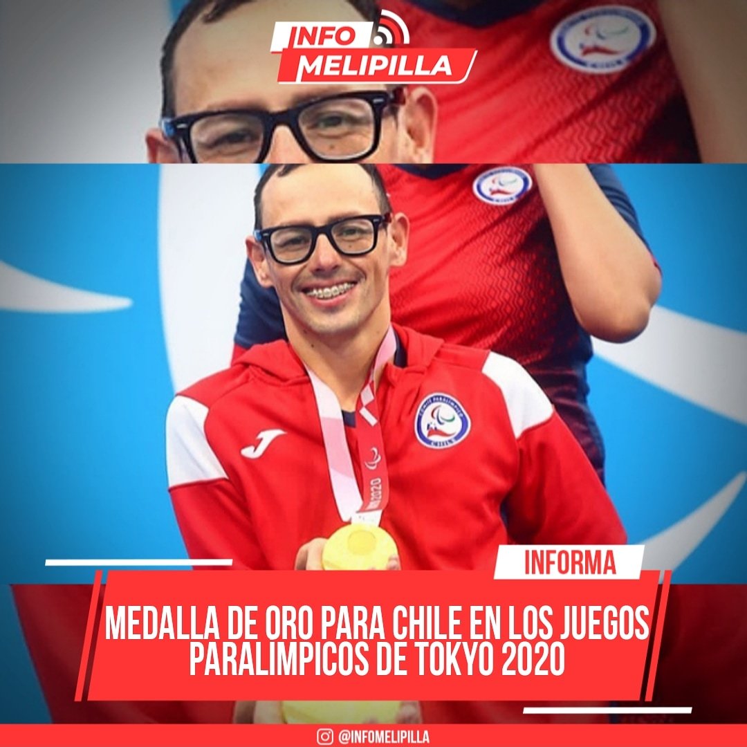 ¡Gigante! Chileno Alberto Abarza gana oro en natación de los Juegos Paralímpicos de Tokio