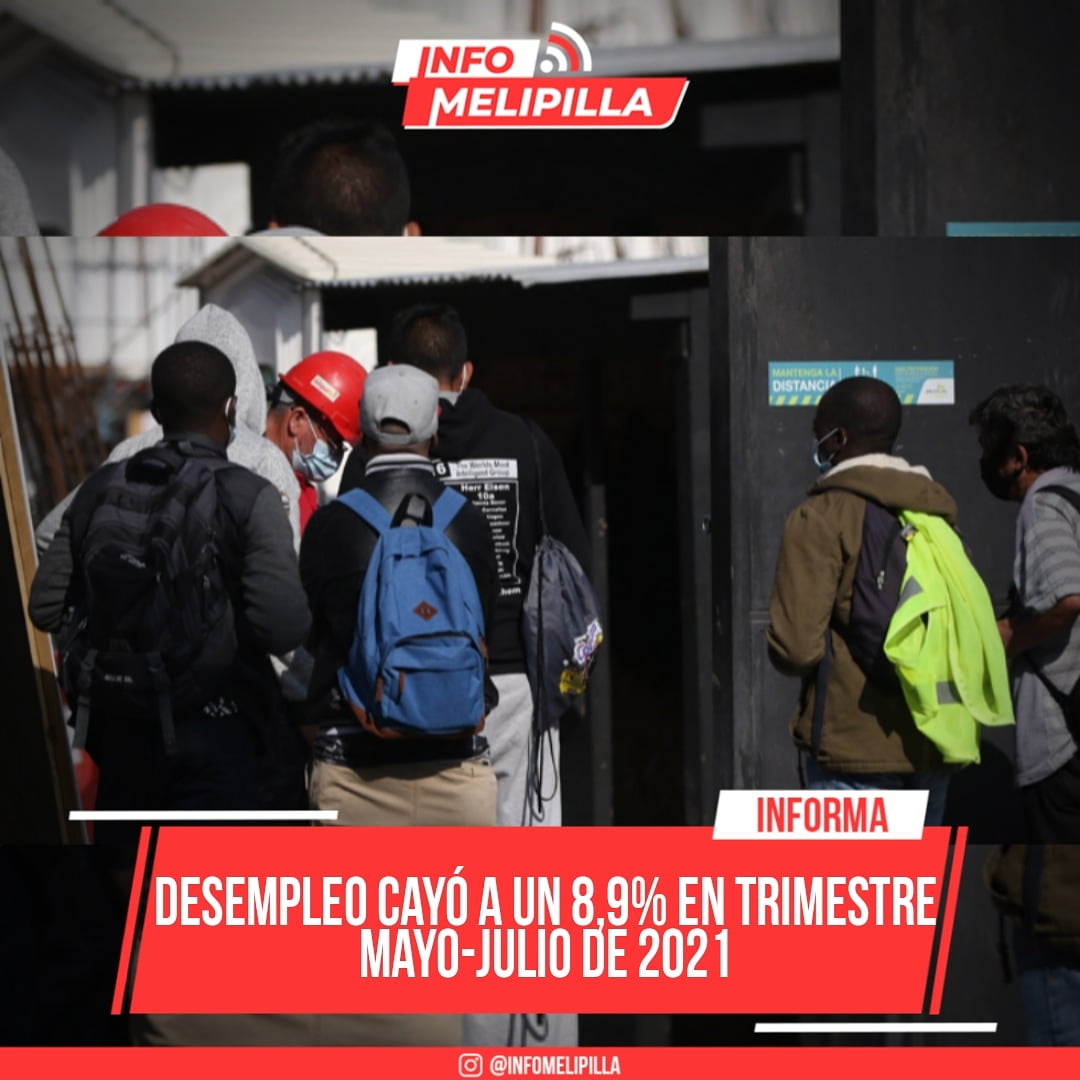 Tasa de desempleo baja a 8,9% y se recupera 1 millón de empleos en un año