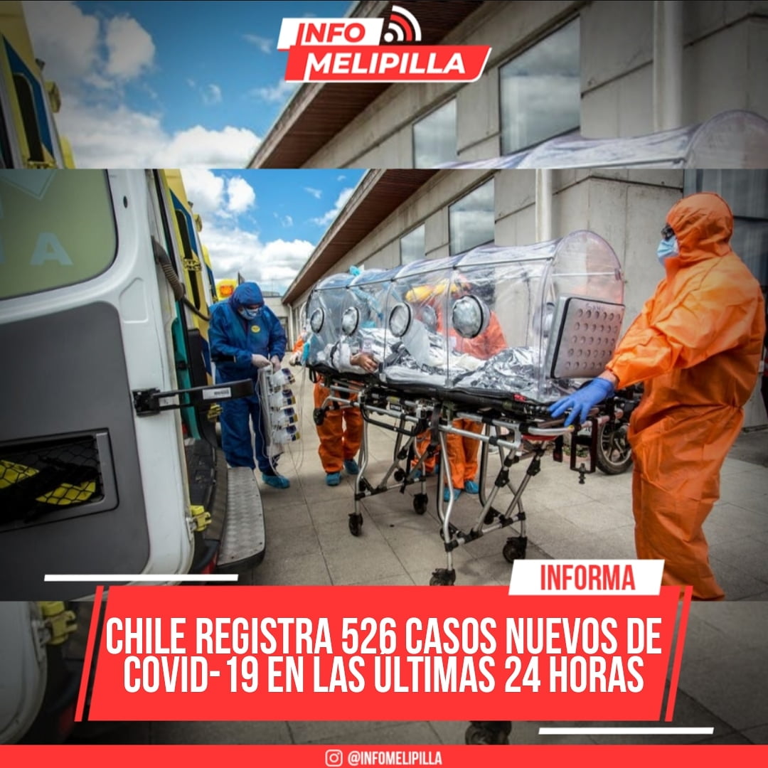 Coronavirus: Chile registra 526 casos nuevos y 5 muertes en las últimas 24 horas