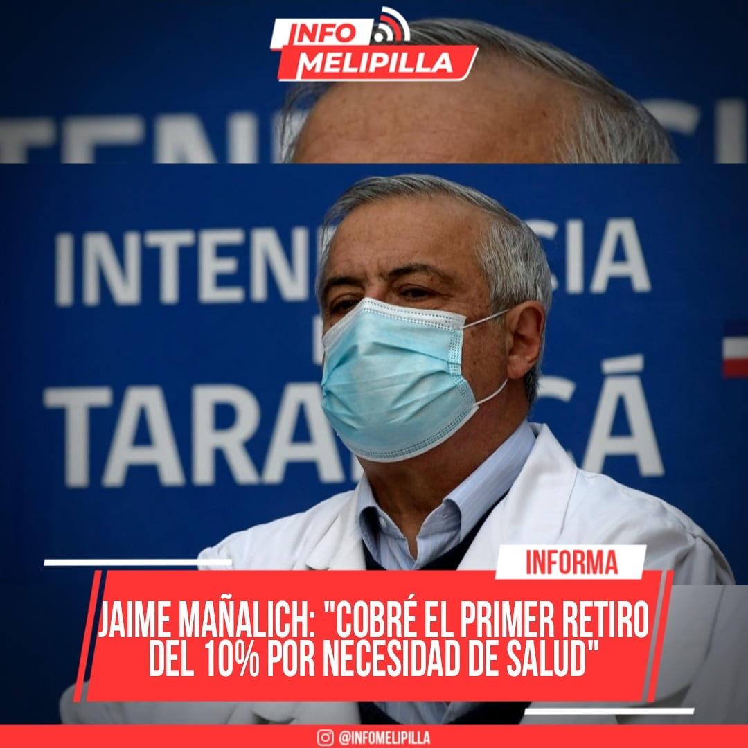 Jaime Mañalich: "Yo cobré el primer retiro del 10% por necesidad de salud familiar"