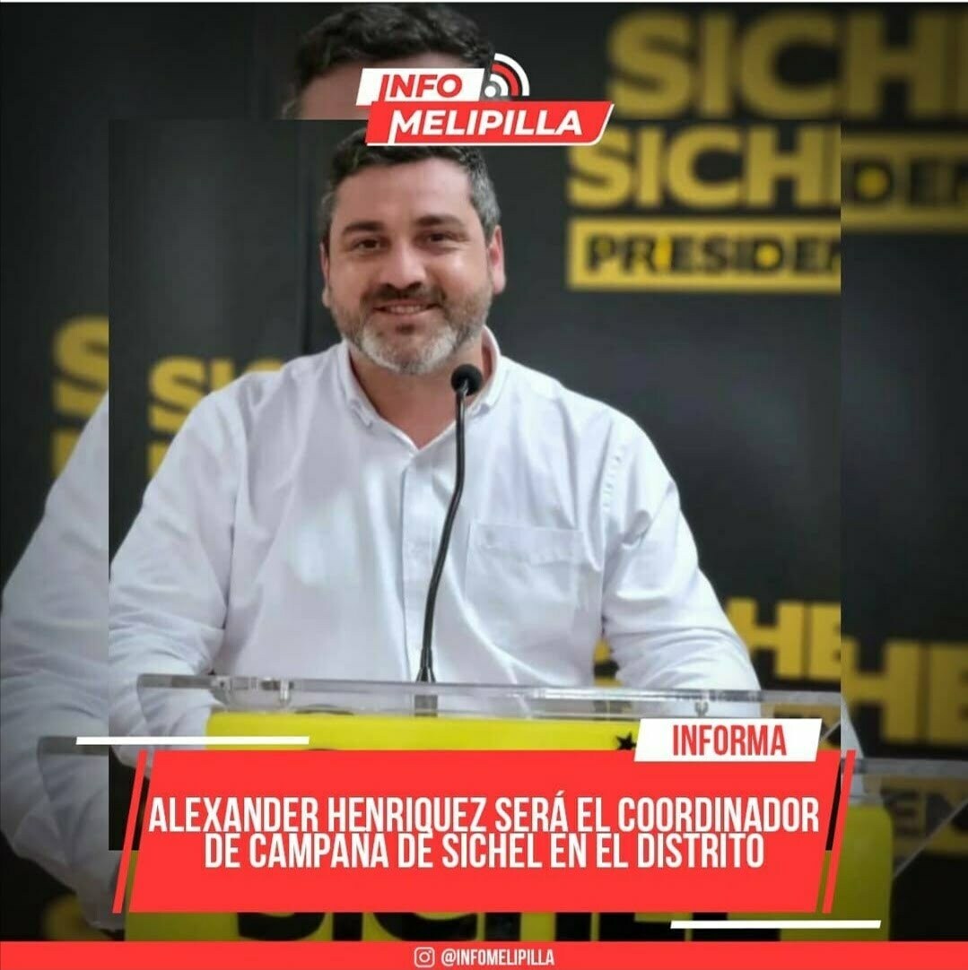 Alexander Henríquez será el coordinador de campaña de Sichel en el distrito