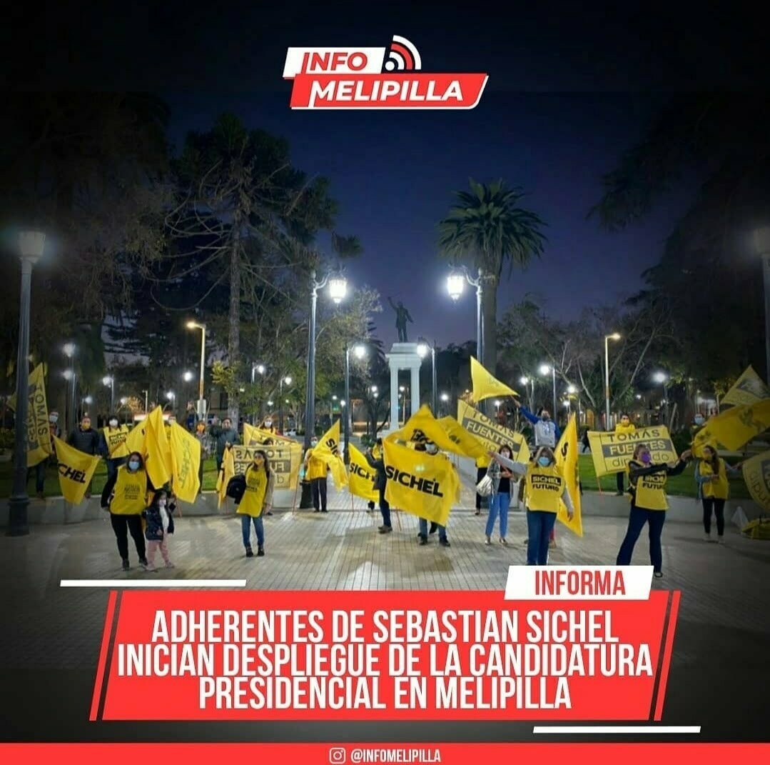 Adherentes a Sebastián Sichel inician despliegue de la candidatura Presidencial en Melipilla
