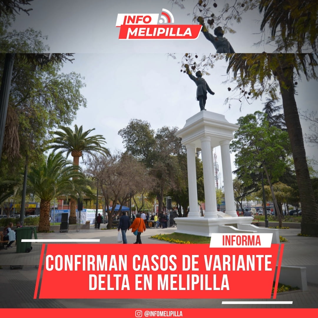 Confirman casos de variante Delta en Melipilla