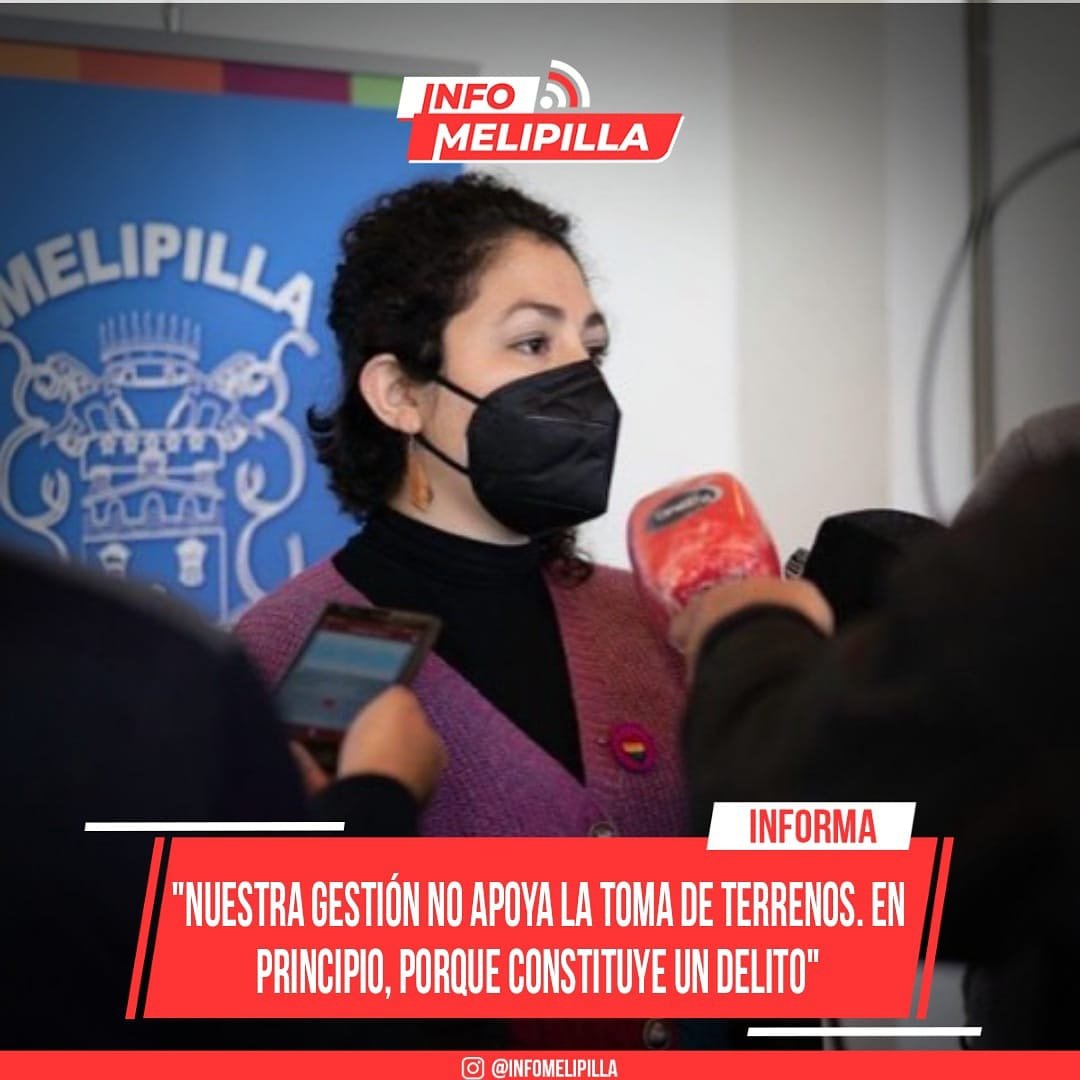 "Nuestra gestión no apoya la toma de terrenos. En principio, porque constituye un delito"