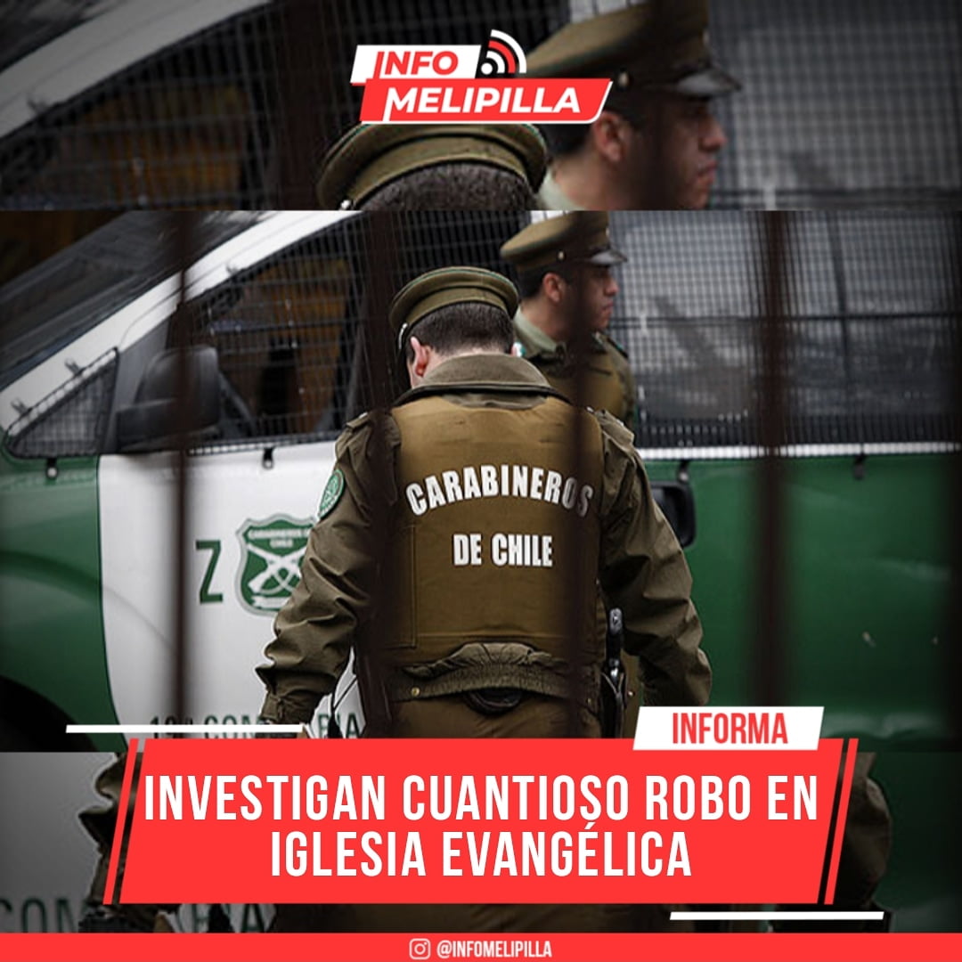 Investigan cuantioso robo en iglesia evangélica