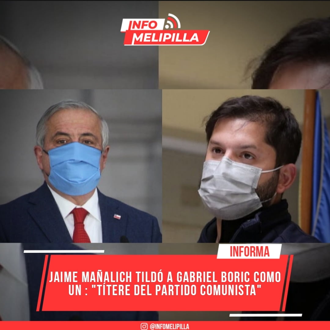 Jaime Mañalich tildó a Gabriel Boric como un "títere del Partido Comunista"