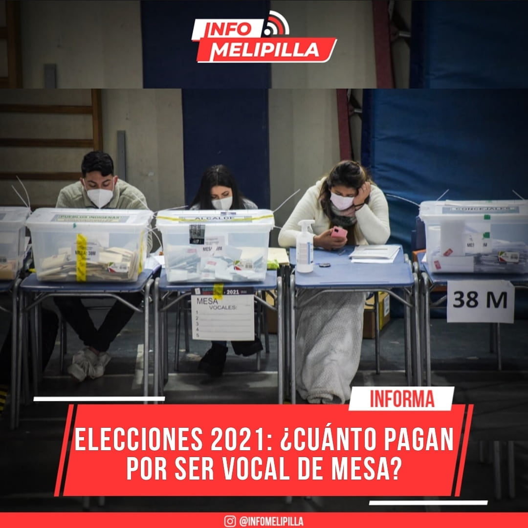 Elecciones 2021: ¿Cuánto pagan por ser vocal de mesa?
