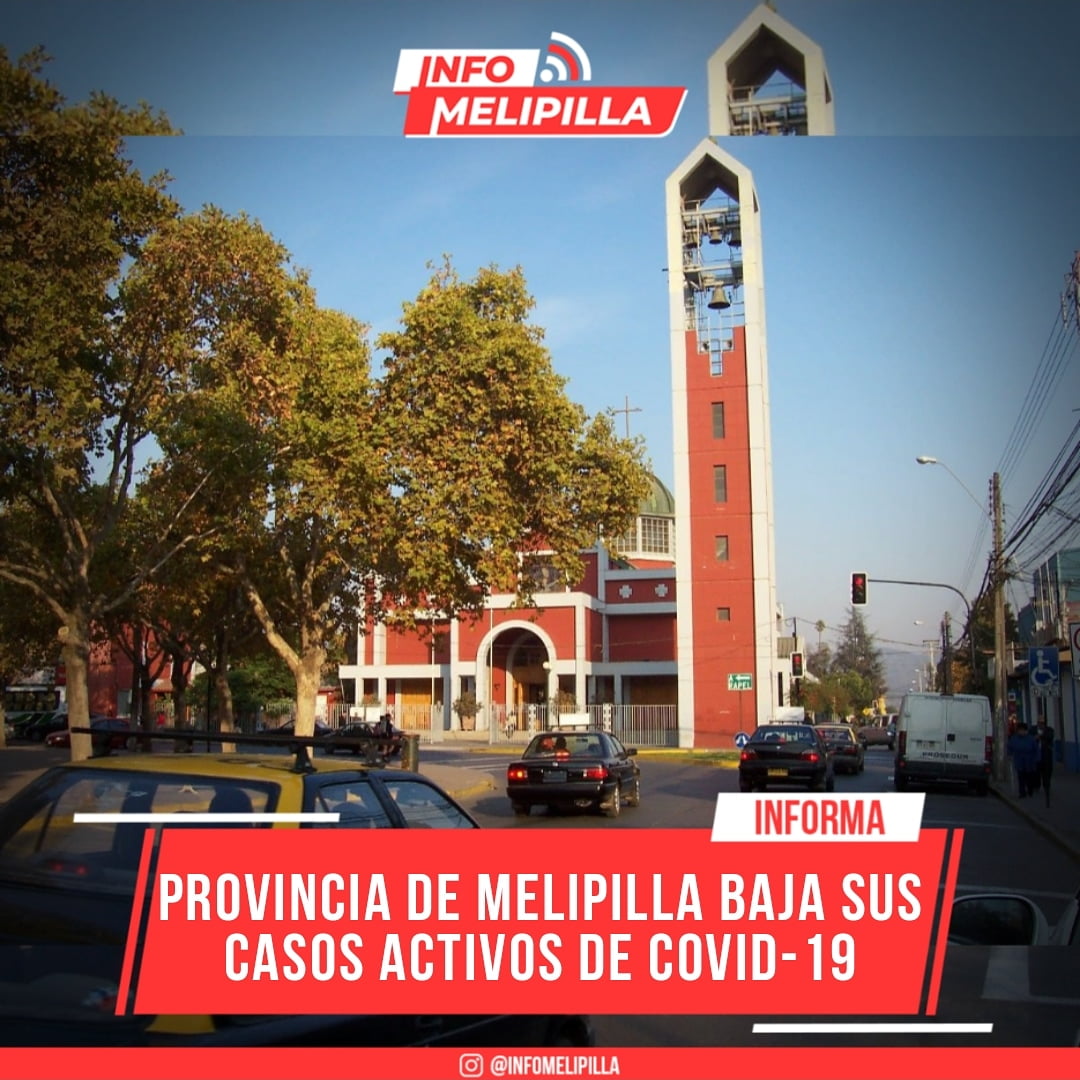 Tras seis semanas consecutivas de alzas: provincia de Melipilla baja sus casos activos de COVID-19