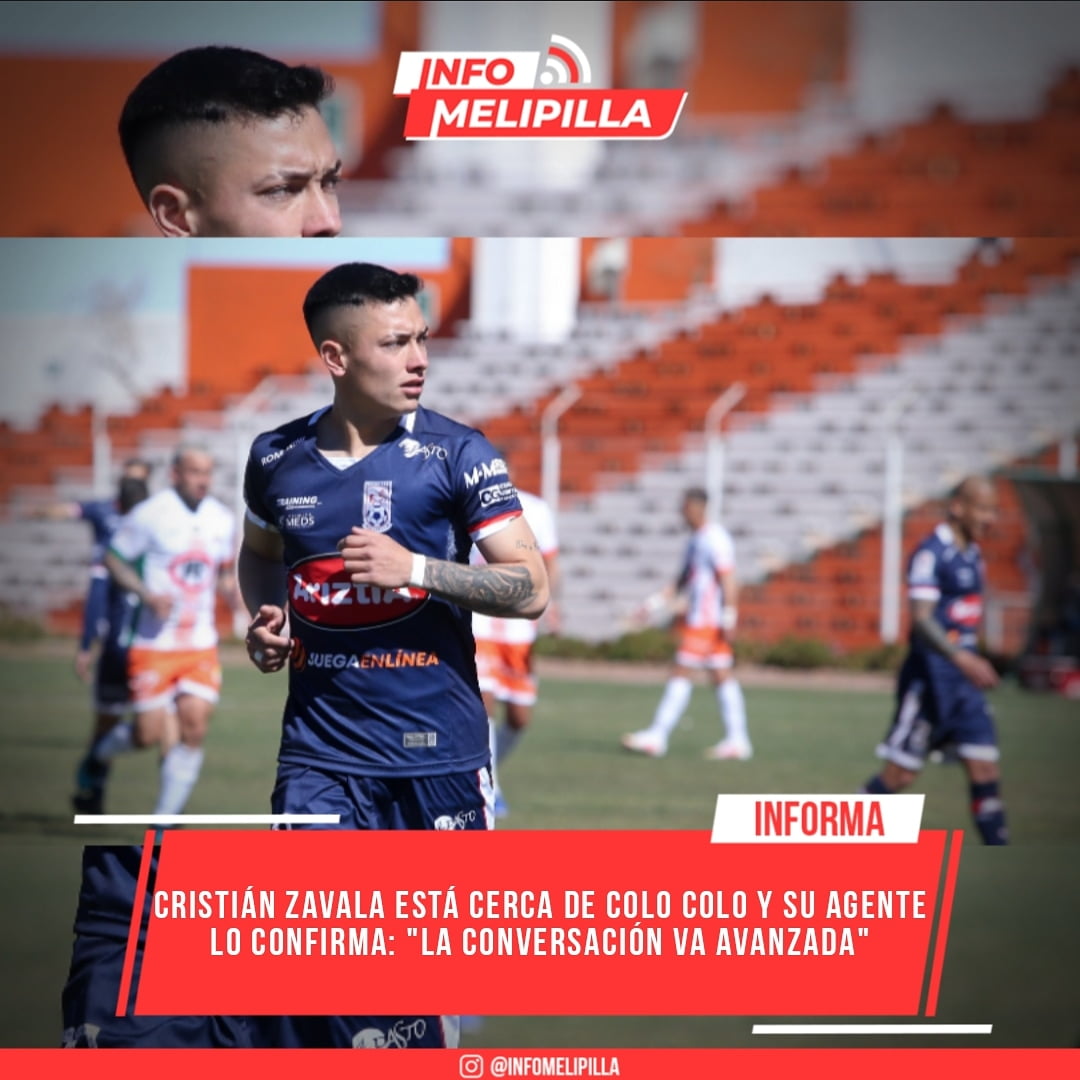 Cristián Zavala de Deportes Melipilla está cerca de Colo Colo y su agente lo confirma: "La conversación va avanzada"