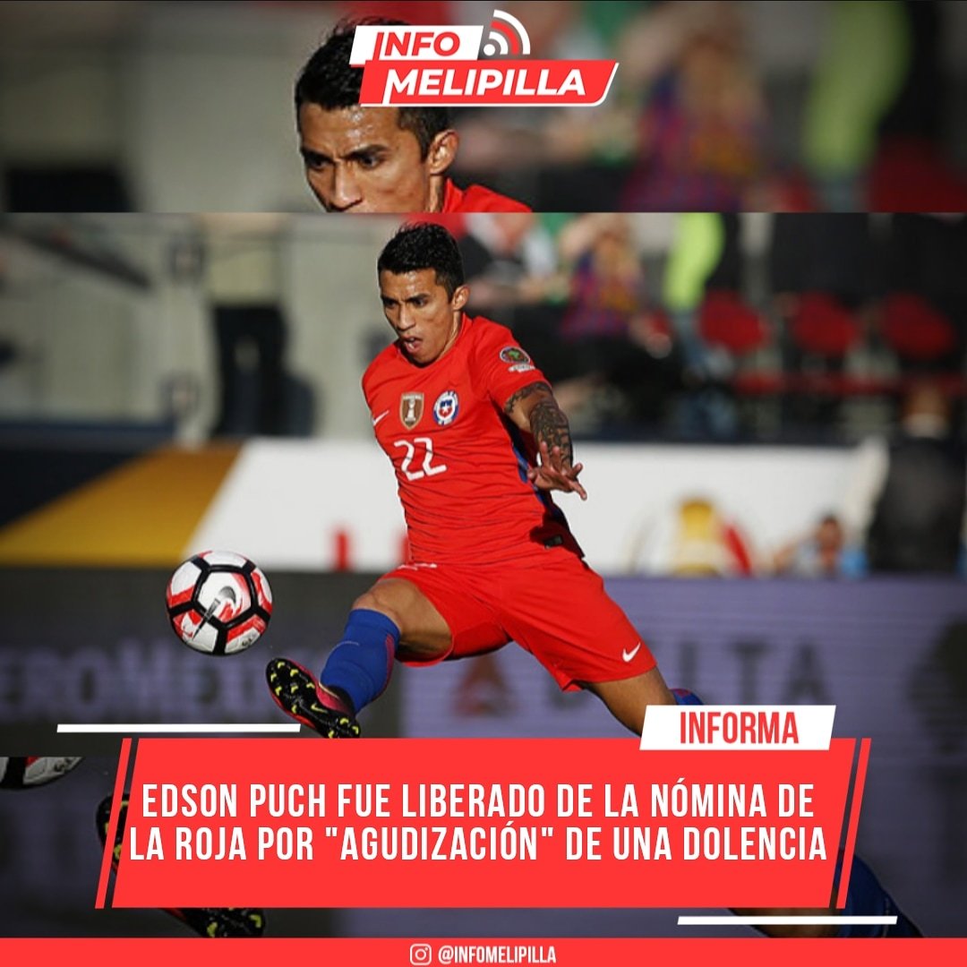 La Roja vuelve a sufrir con las bajas: Edson Puch fue liberado de la Selección chilena