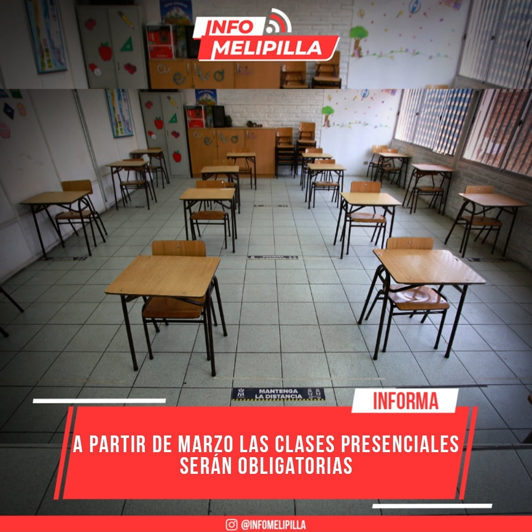 A partir de marzo las clases presenciales serán obligatorias
