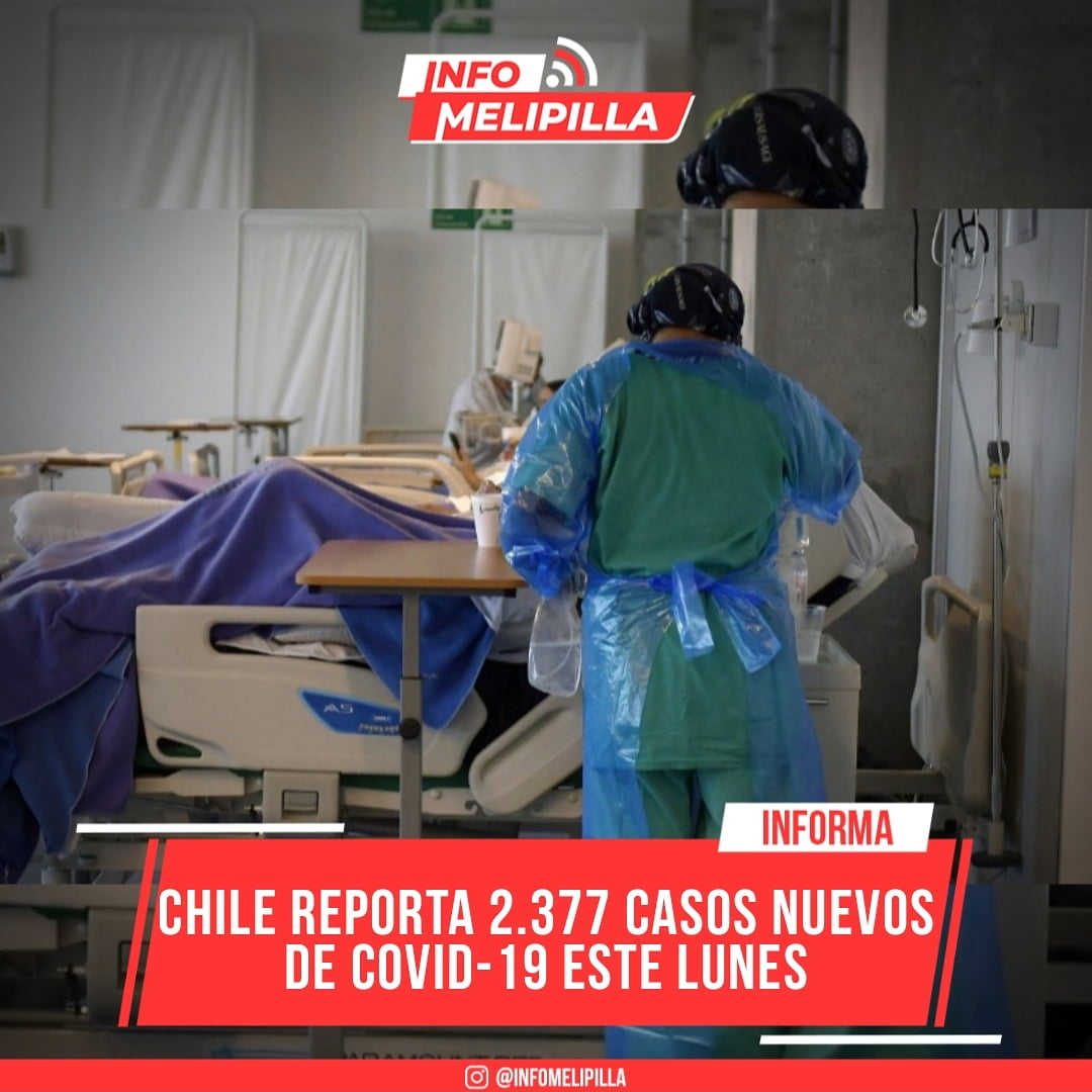 Chile reporta 2.377 casos nuevos de COVID-19: cifra total de muertos sobrepasó los 38 mil este lunes