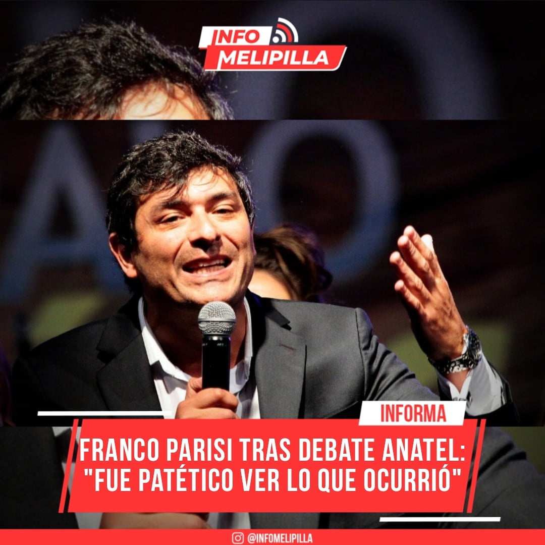 Franco Parisi tras debate Anatel: "Fue patético ver lo que ocurrió"