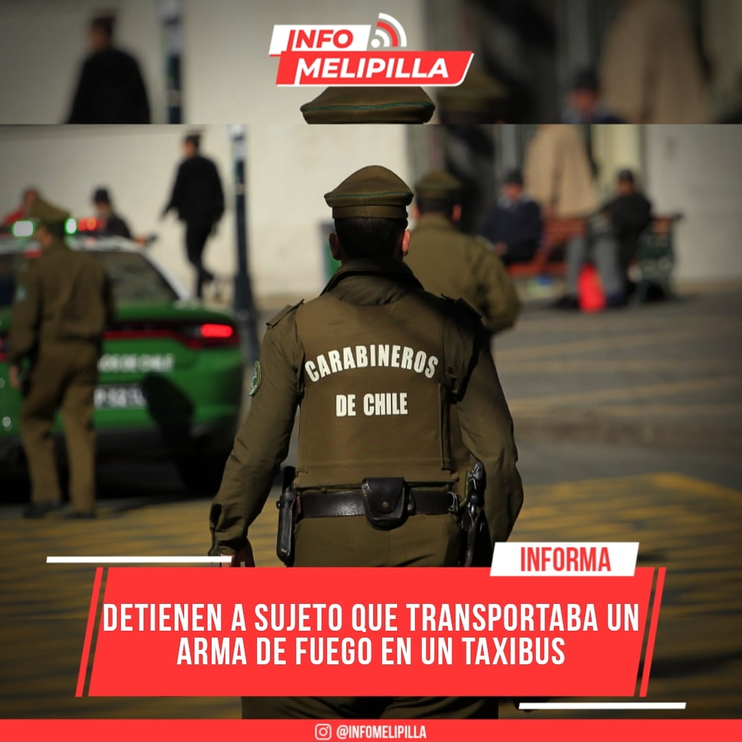 Detienen a sujeto que transportaba un arma de fuego en un taxibus