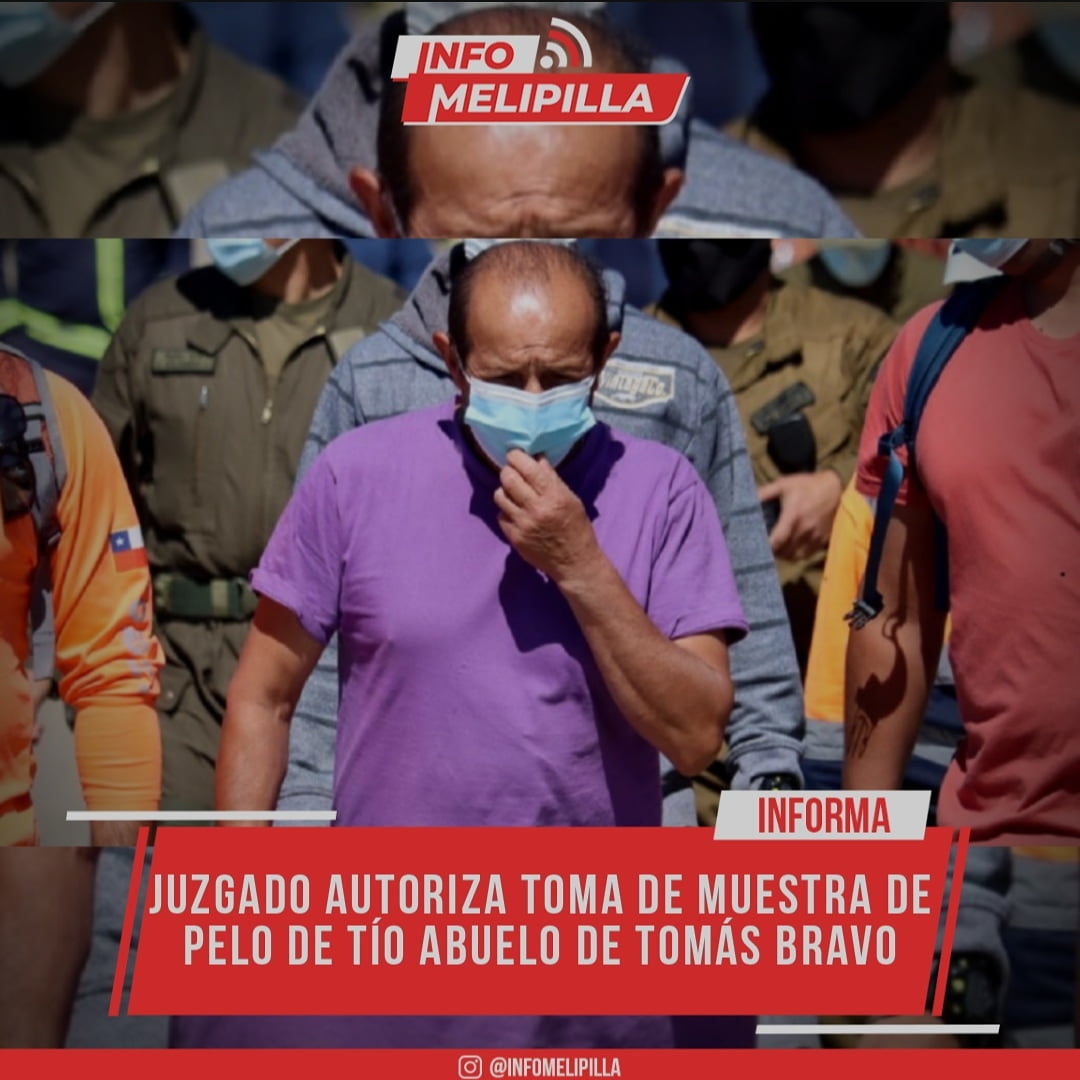 Juzgado autoriza toma de muestra de pelo de tío abuelo de Tomás Bravo