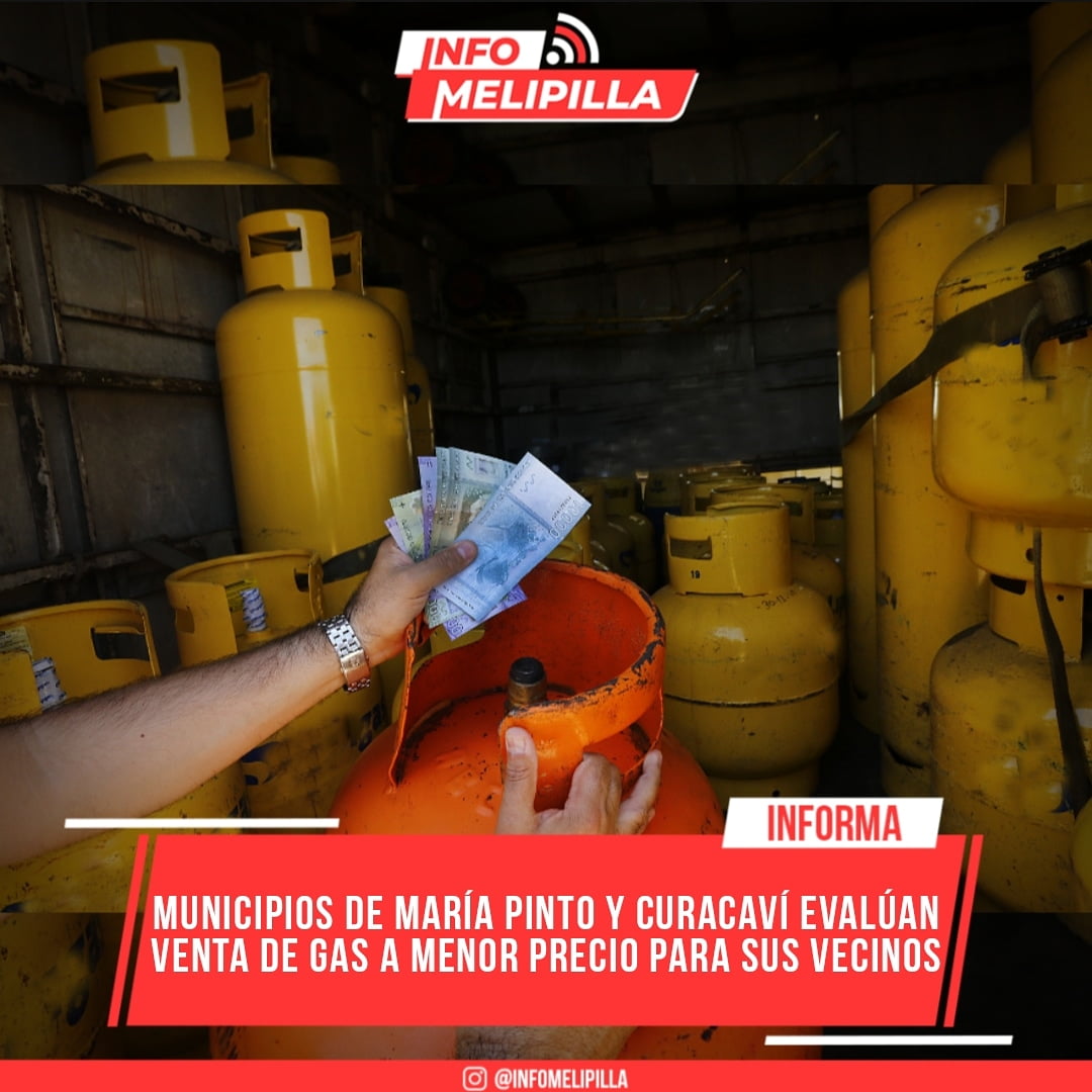 Municipios de María Pinto y Curacaví evalúan venta de gas a menor precio para sus vecinos