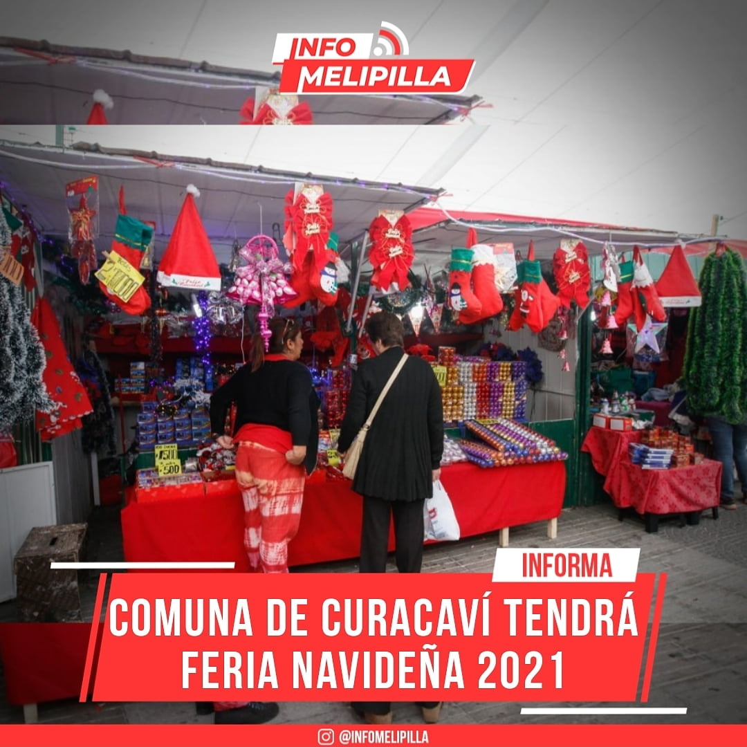 Municipio de Curacaví organiza “Feria Navideña”, con más de 200 puestos