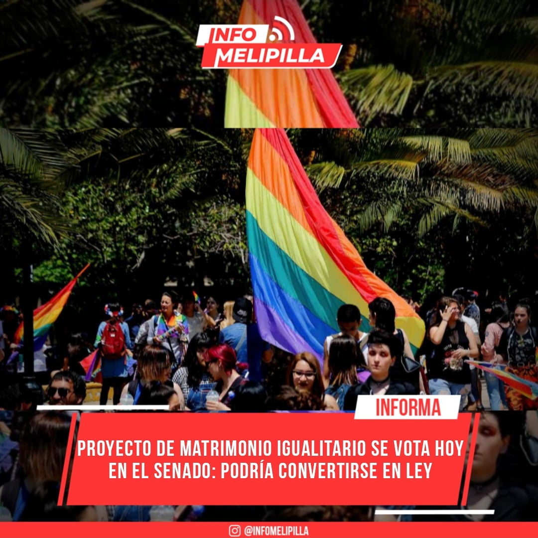 Proyecto de matrimonio igualitario se vota este martes en el Senado: podría convertirse en ley