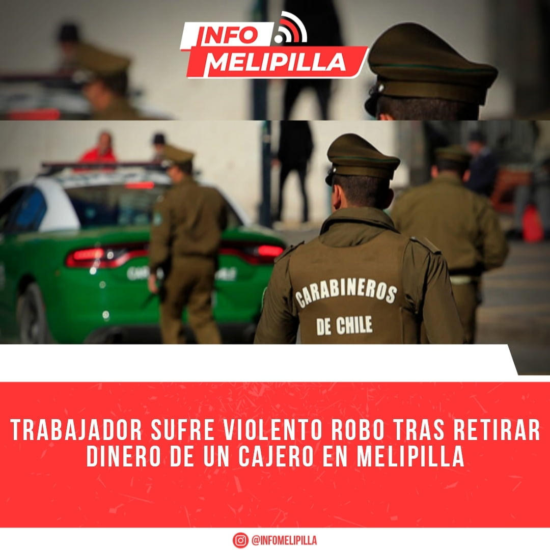 Trabajador sufre violento robo tras retirar dinero de un cajero
