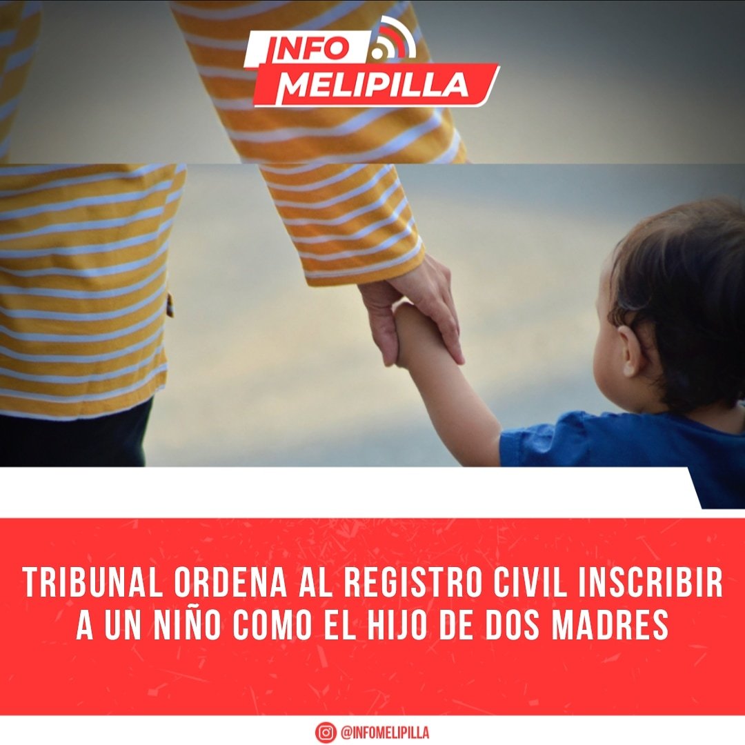 Tribunal ordena al Registro Civil inscribir a un niño como el hijo de dos madres