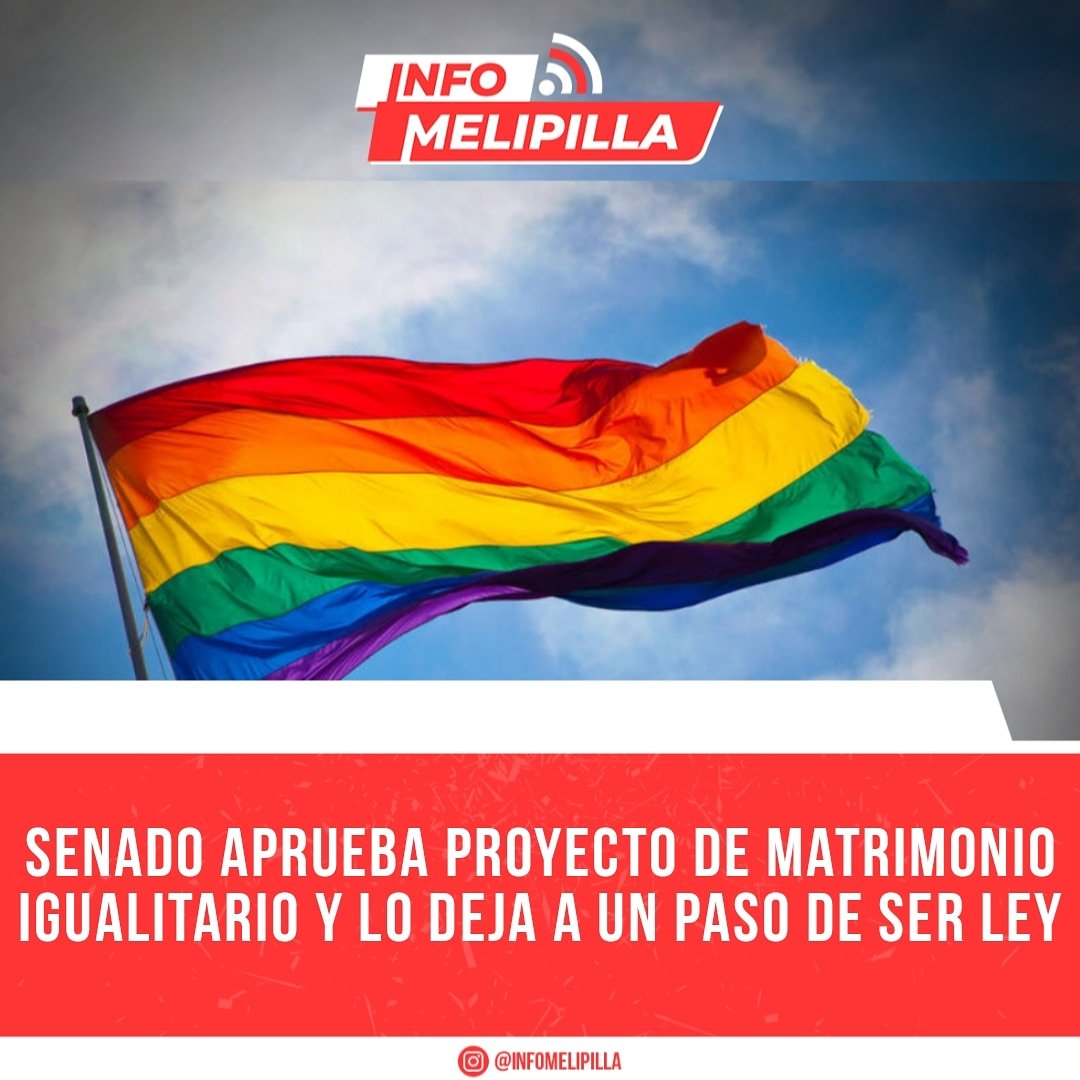 Senado aprueba proyecto de matrimonio igualitario y lo deja a un paso de ser ley