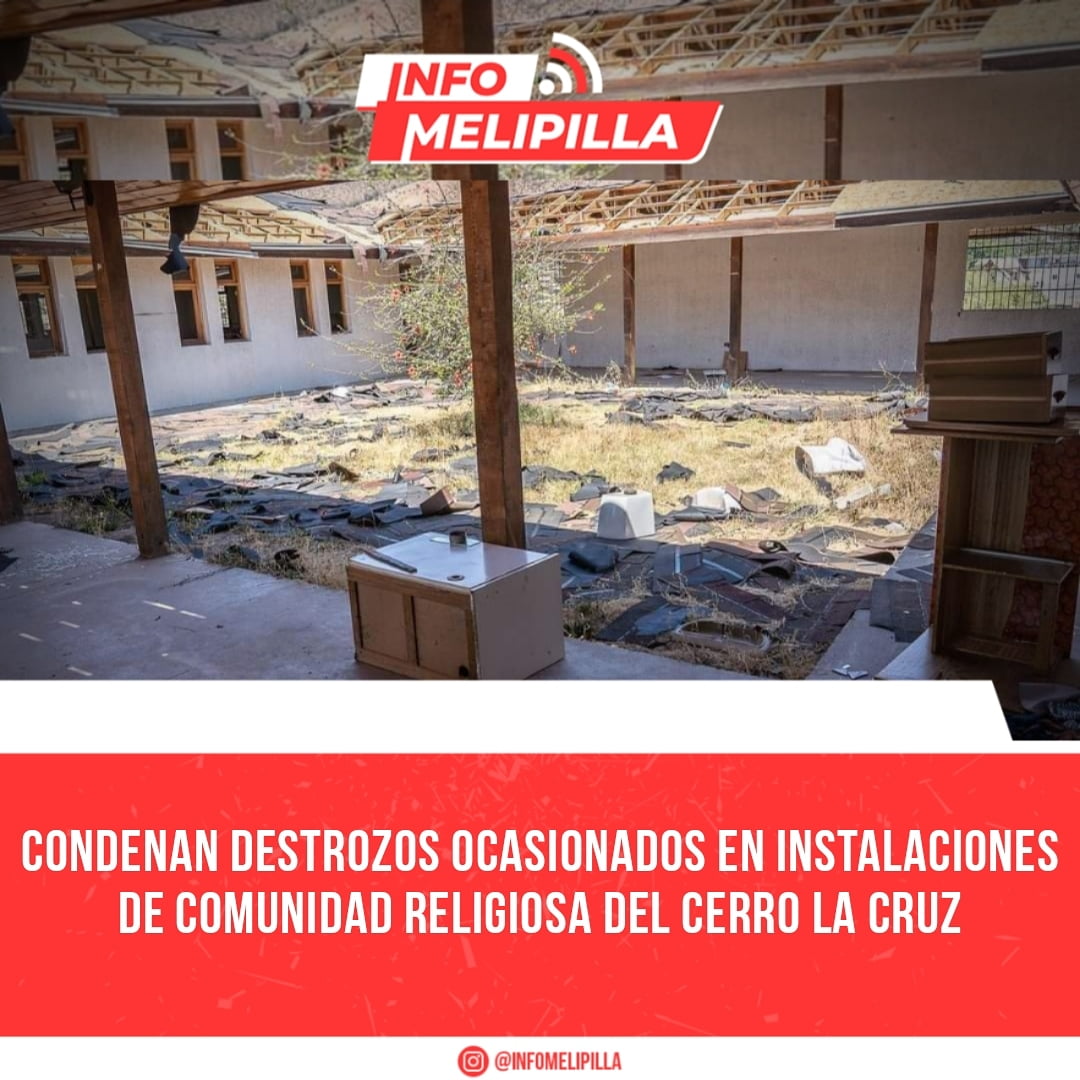 Condenan destrozos ocasionados en instalaciones de comunidad religiosa del Cerro La Cruz