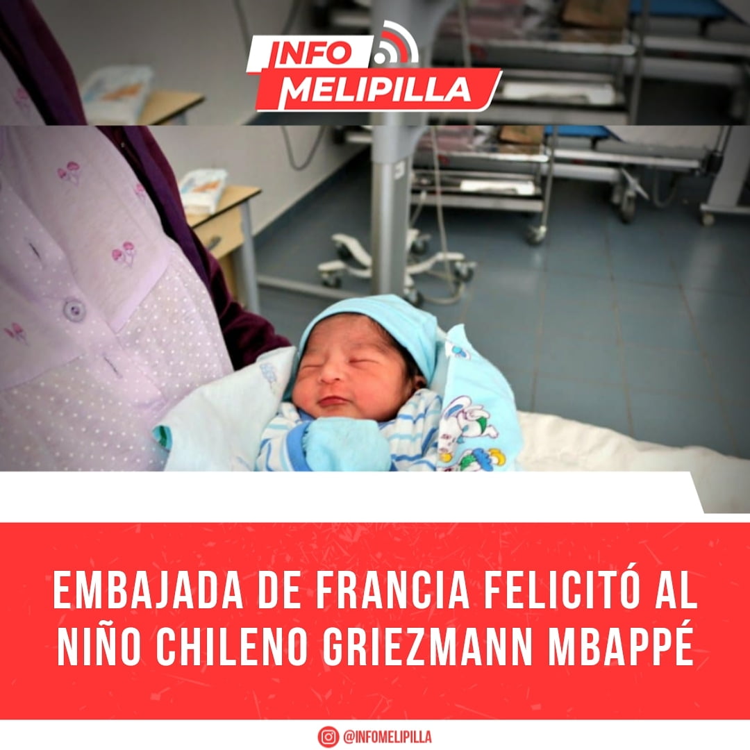 Embajada de Francia felicitó al niño chileno Griezmann Mbappé